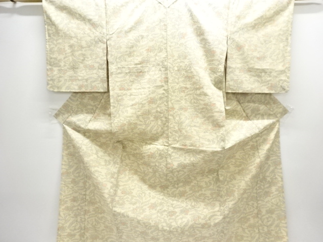 Japanese Kimono / Tsumugi Omeshi Silk